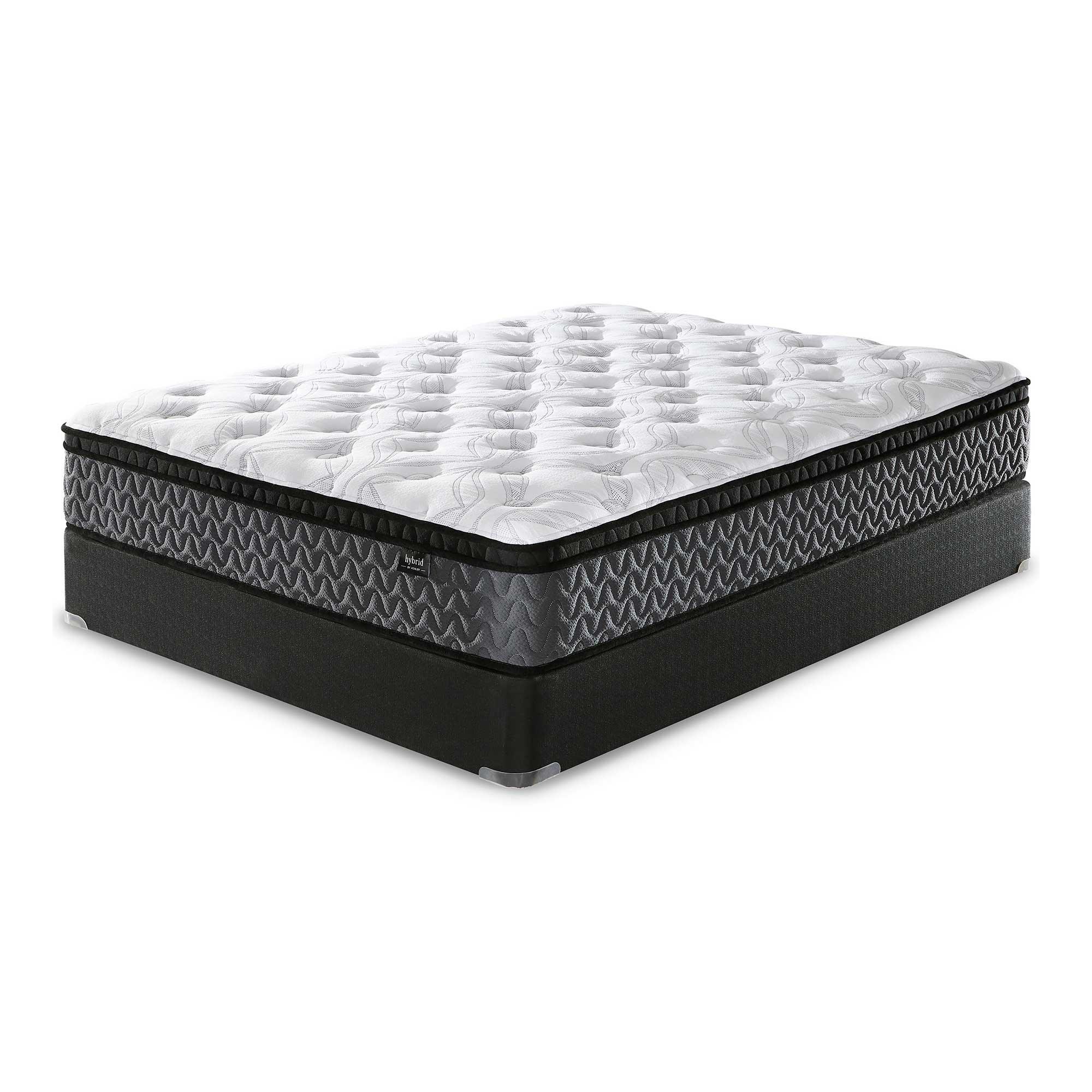 Pillow top queen mattress shop and box spring